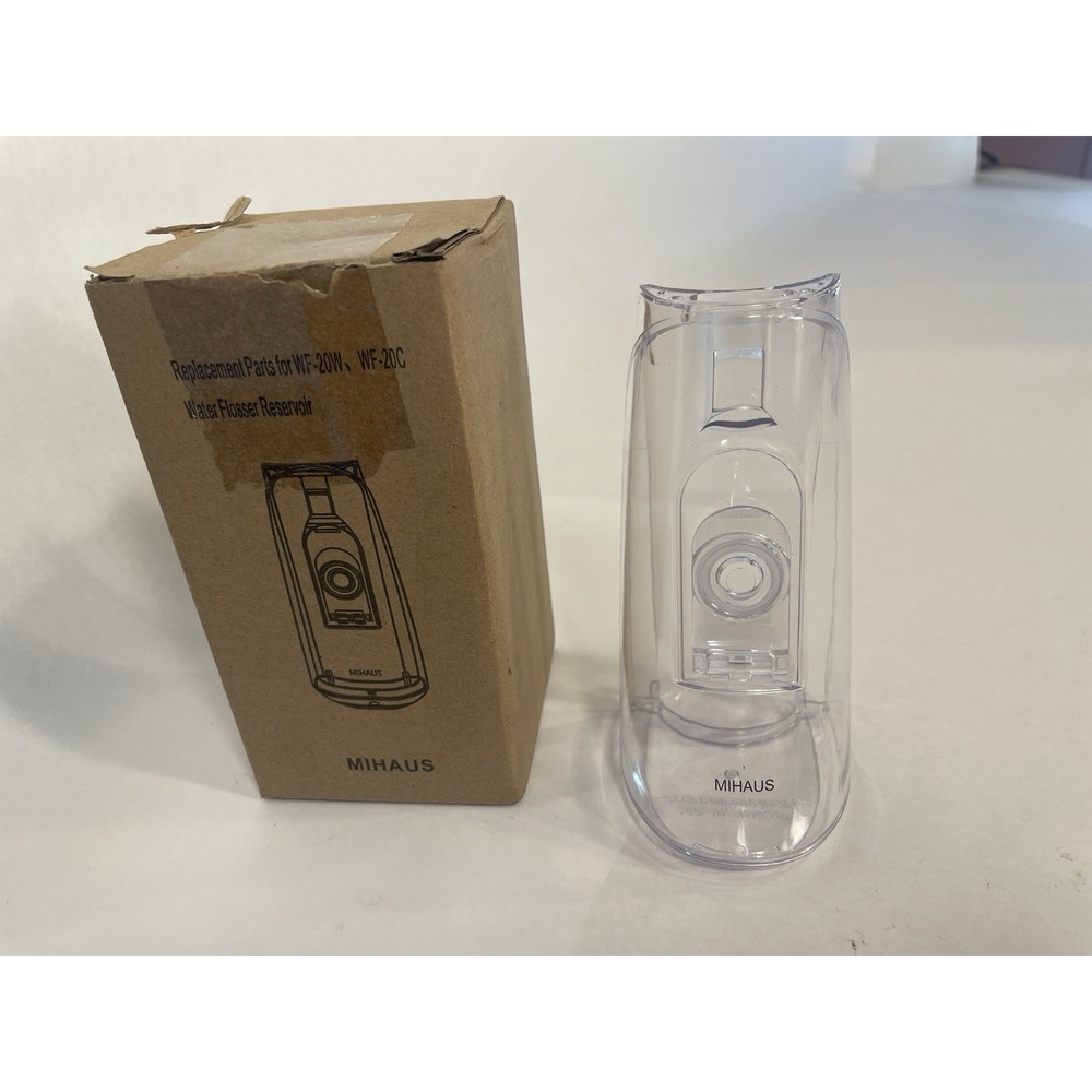 MIHAUS Replacement Parts Reservoir Tank for waterflosser Compatible Clear